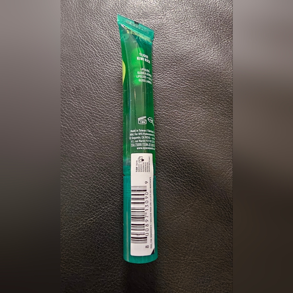 NYX This Is Juice Lip Gloss Electrolyte Infused Kiwi Kick Full Size 0.33oz NWT - Picture 2 of 6